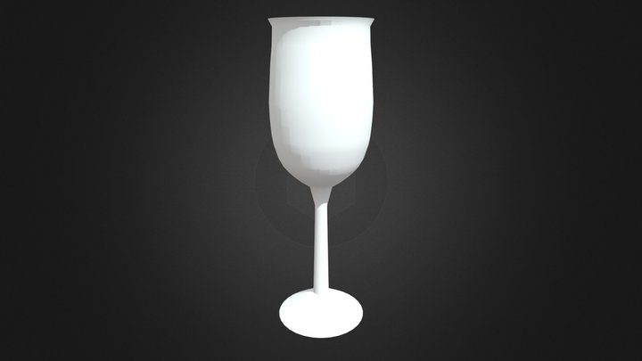 Sauternes Wine Glass 3D Model