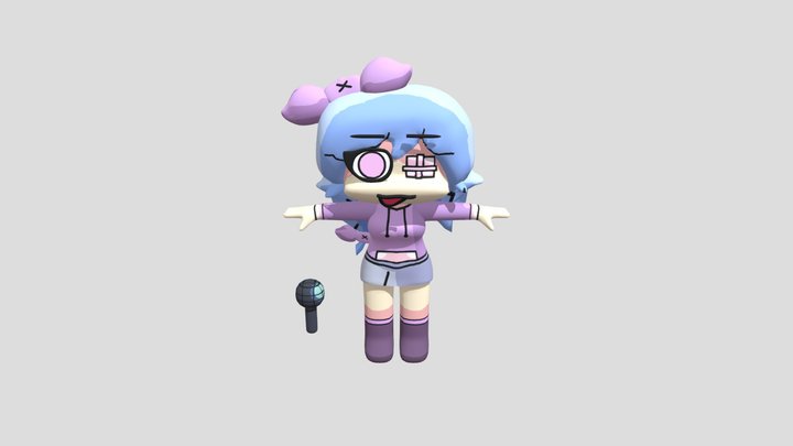 Soft Sky (FNF) 3D Model
