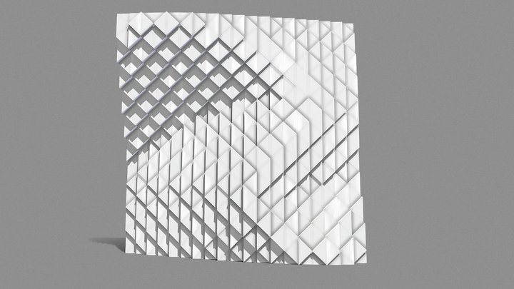 parametric wall 3D Model