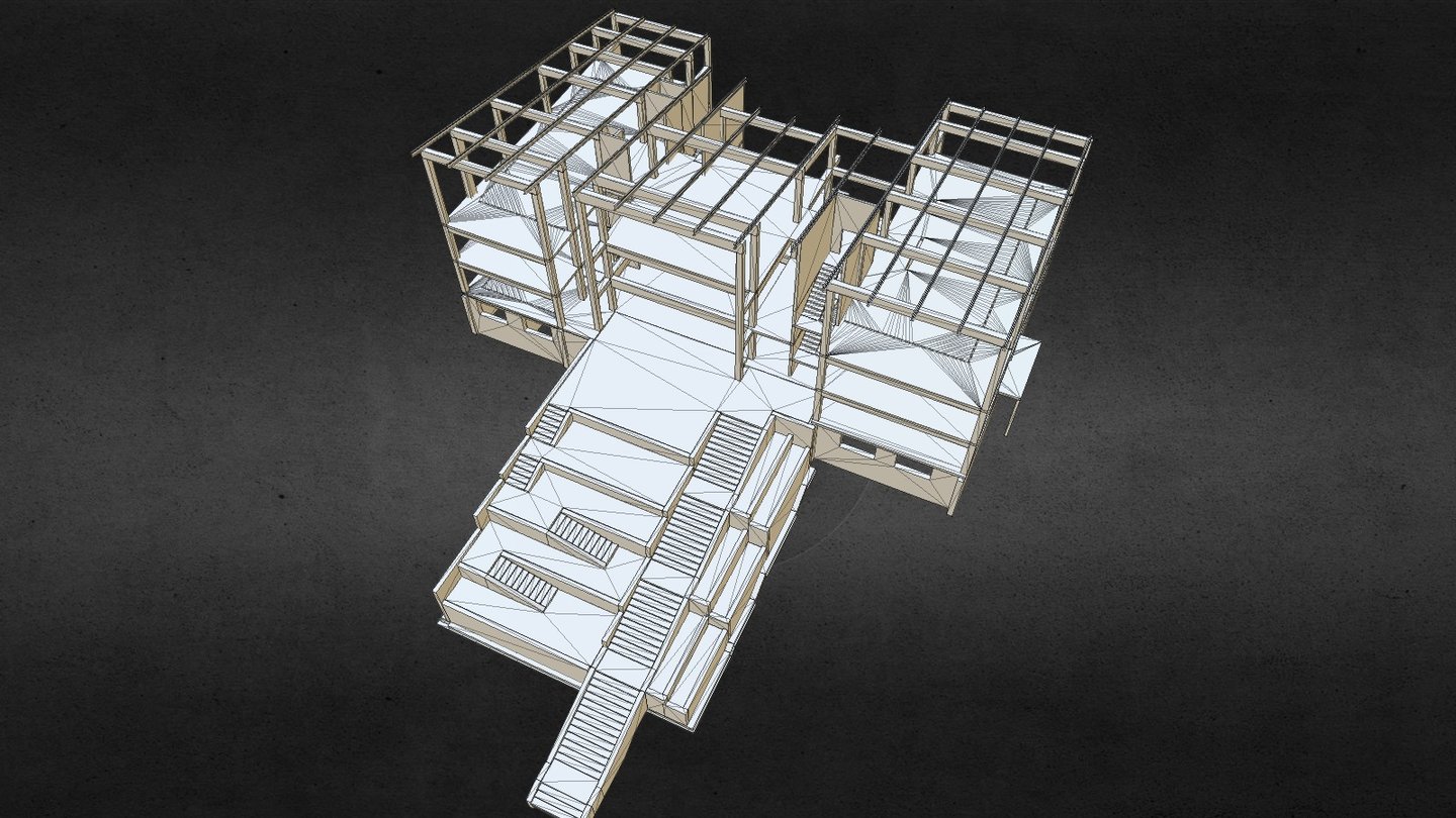 framing of the building - 3D model by alex_sashka_3 [d9315fe] - Sketchfab