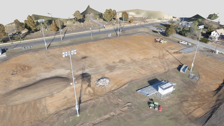 Clayton Stadium - Metashape 3D Model