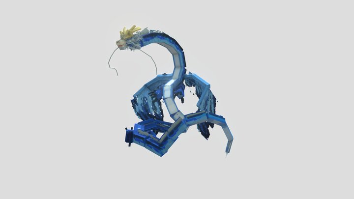 winged dragon 3D Model