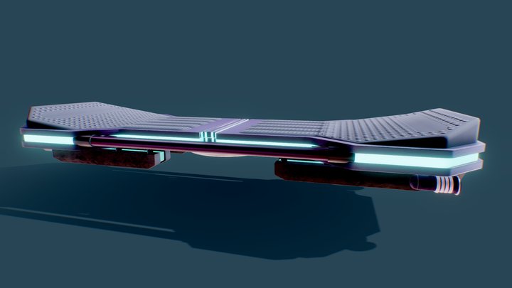 Hoverboard 3D Model