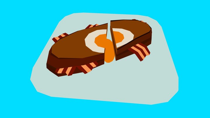Sandwich 3D Model