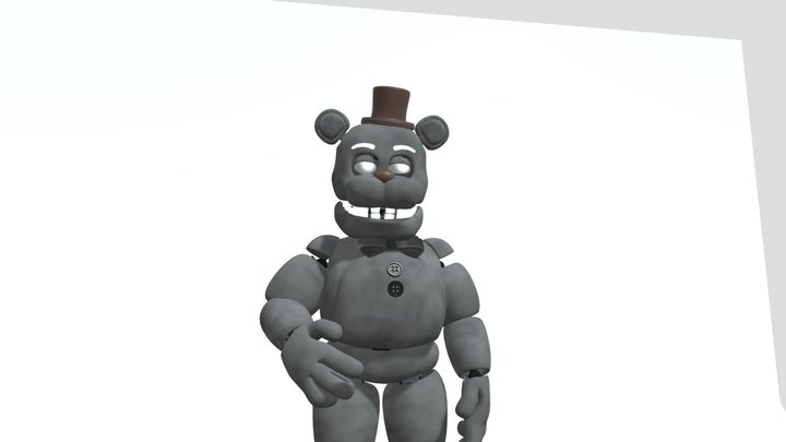 Unwithered Freddy by UFMP 3D Model