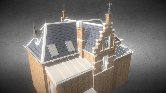 Oude Raadhuis Bunnik 3D Model