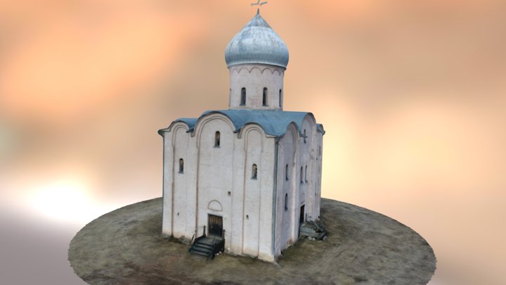 Церковь Спаса на Нередице 3D Model