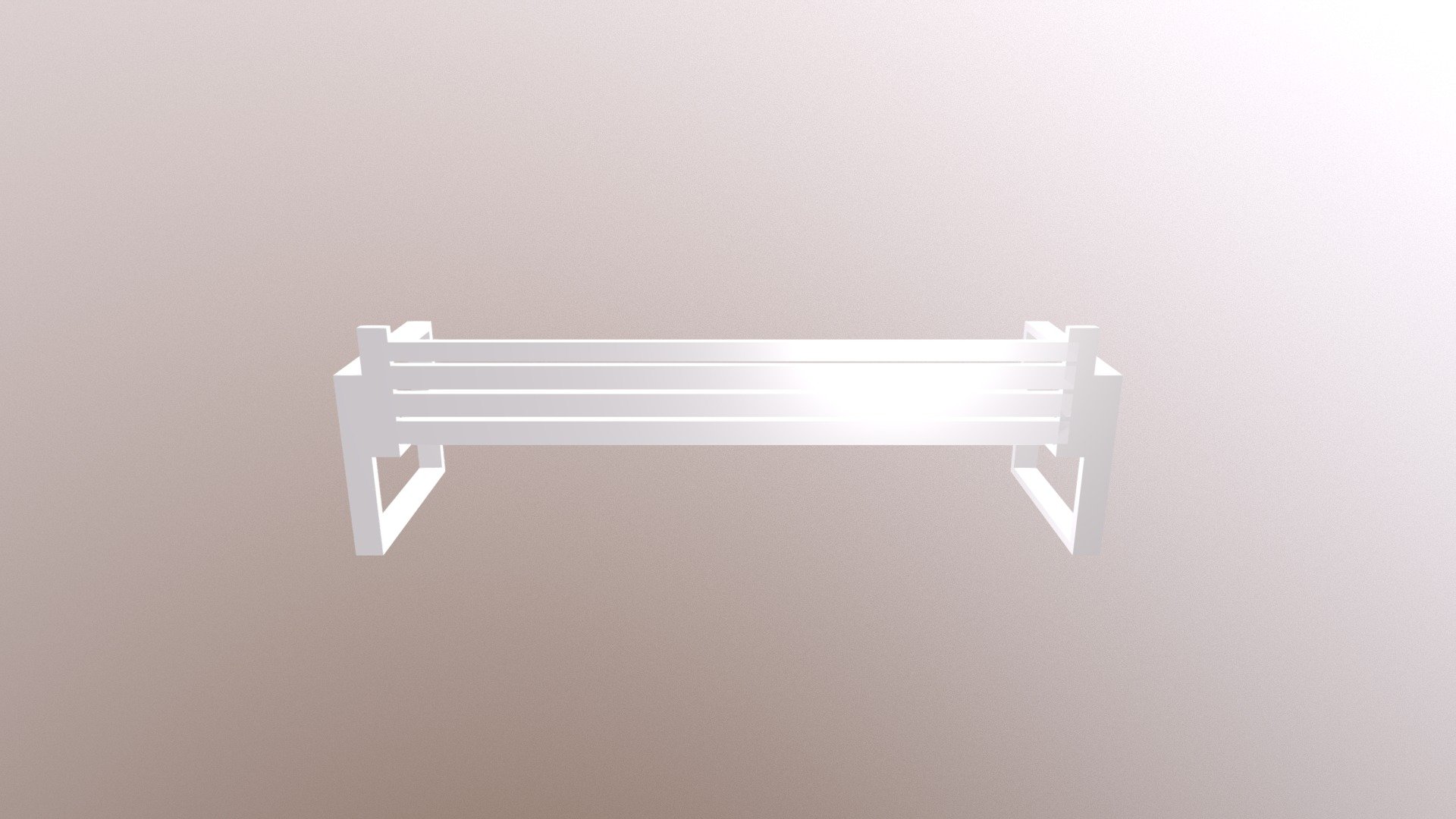 лавочка - Download Free 3D model by EcchiHunter [d9354cc] - Sketchfab