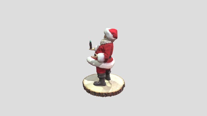 Santa 3D Model