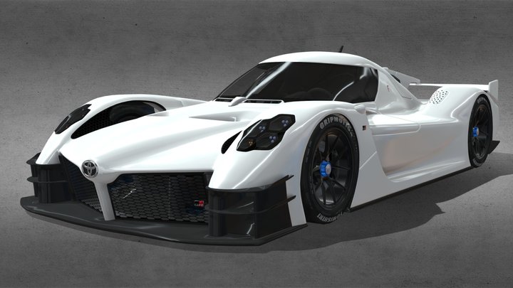 2018 Toyota GR Super Sport Concept 3D Model
