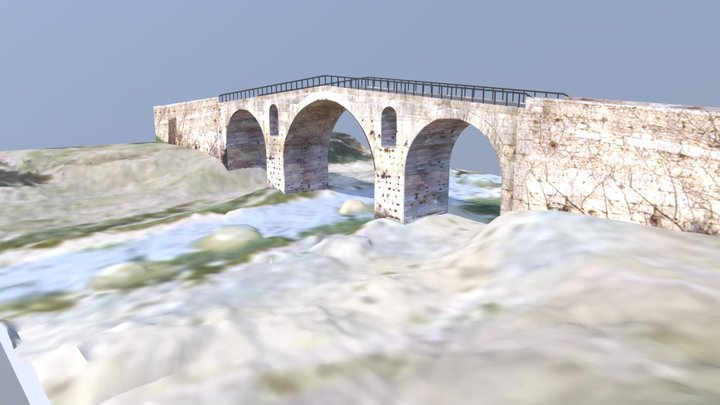 Le Pont Julien 3D Model