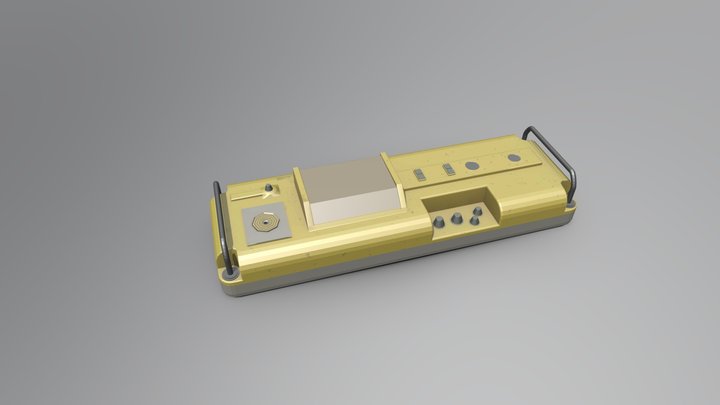 Vault Control Panel 3D Model
