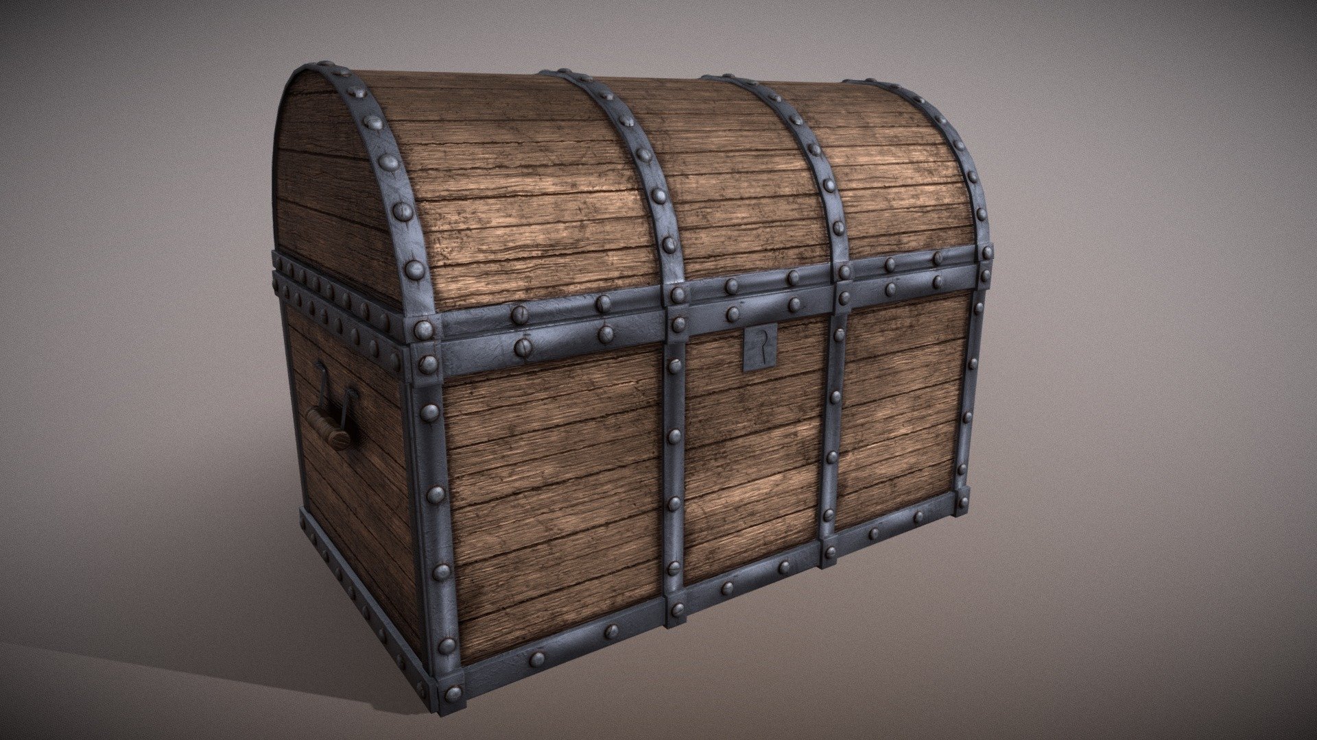 Old Medieval Wooden Chest - Buy Royalty Free 3D model by Incg5764 ...