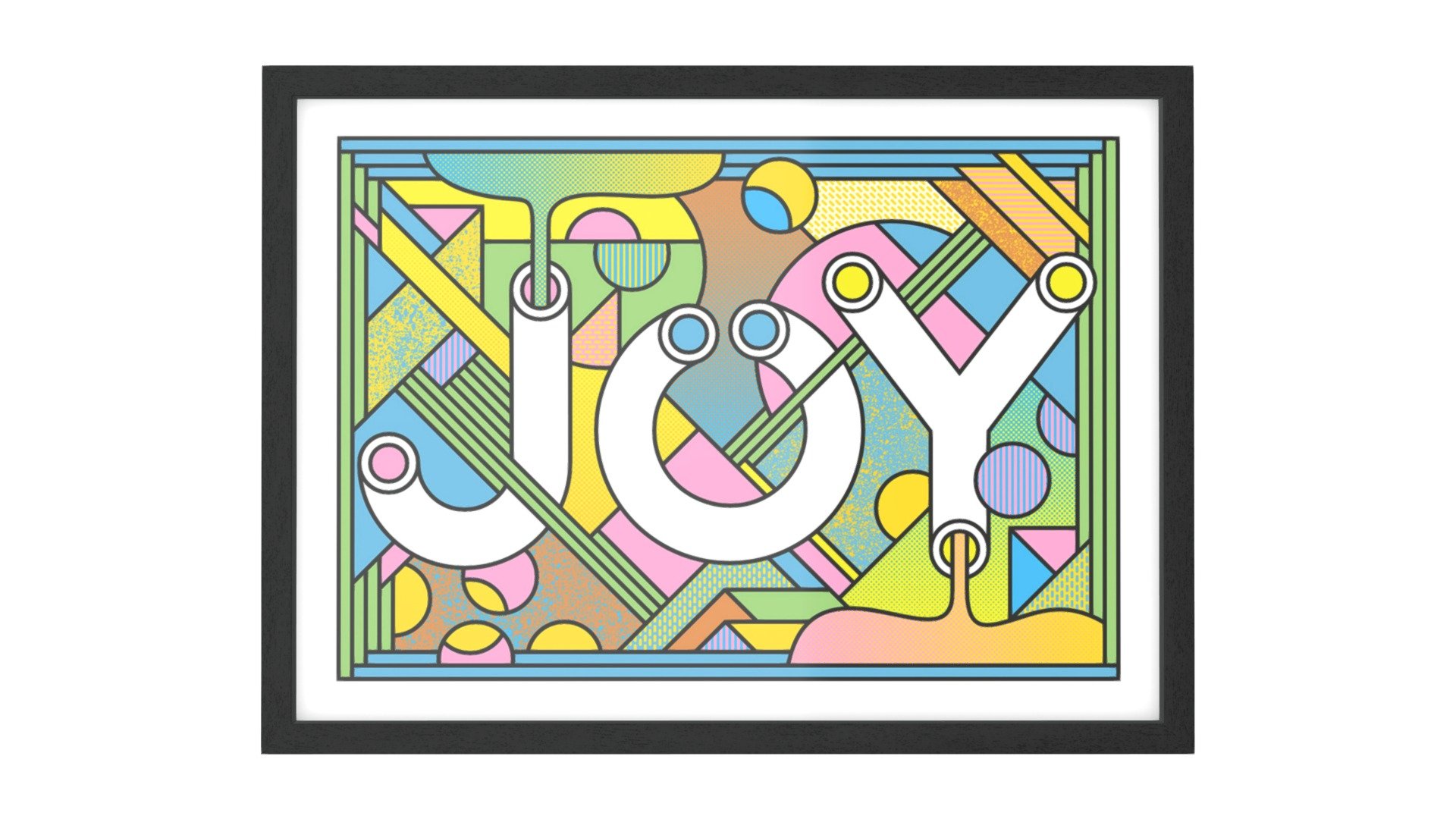 Joy by Supermundane, 48 x 65cm