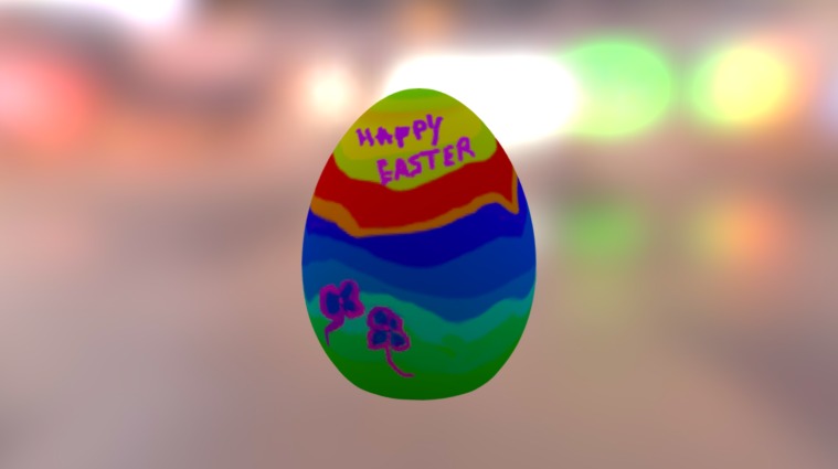 My Easter Egg - 3D model by liljana.ivanovic [d938fb2] - Sketchfab
