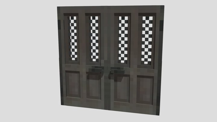 oak_doors 3D Model