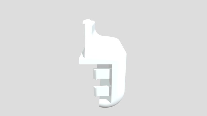 Uyariy Parte del pie 2 3D Model