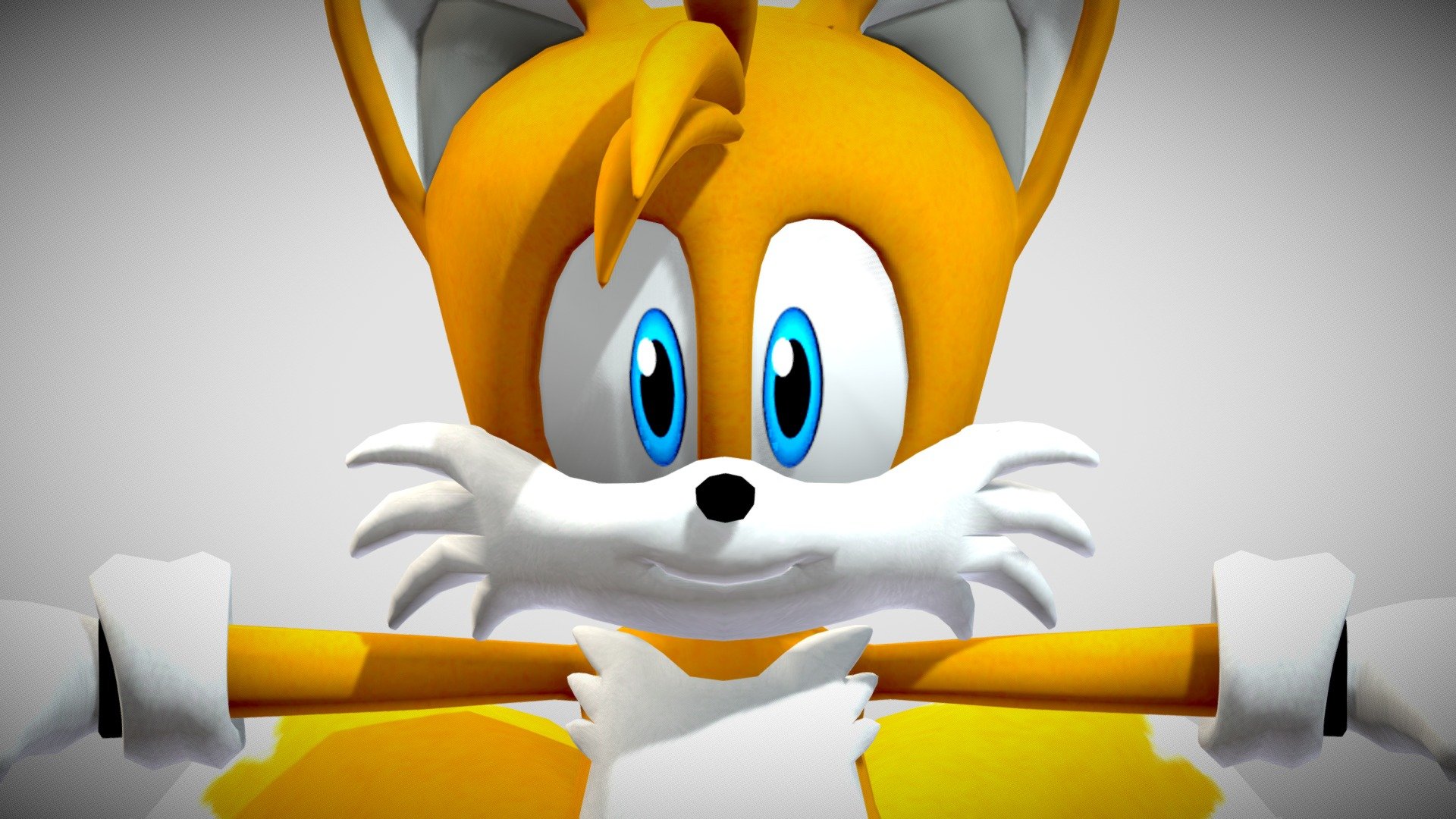 Sonic And Sega All Stars Racing - Tails (NO RIG) - Download Free 3D ...