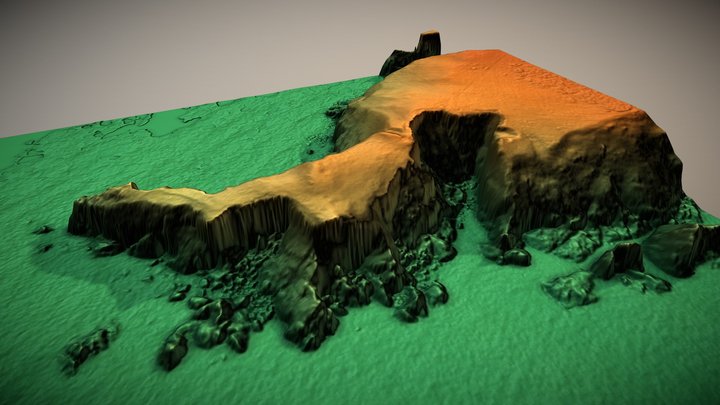Park Head, Cornwall (UK) – Gratis 3D-model STL