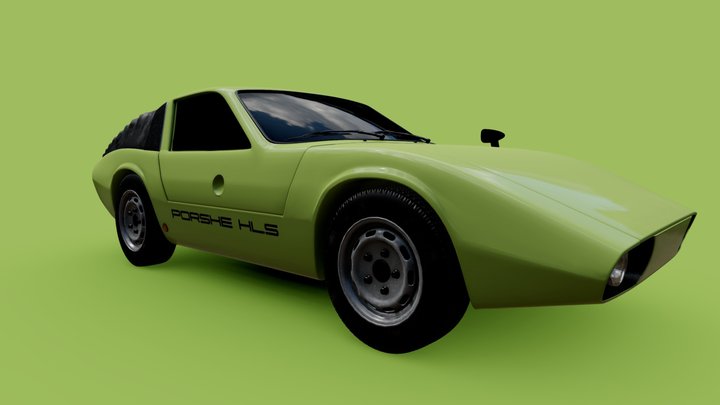 Porshe 911 HLS 3D Model