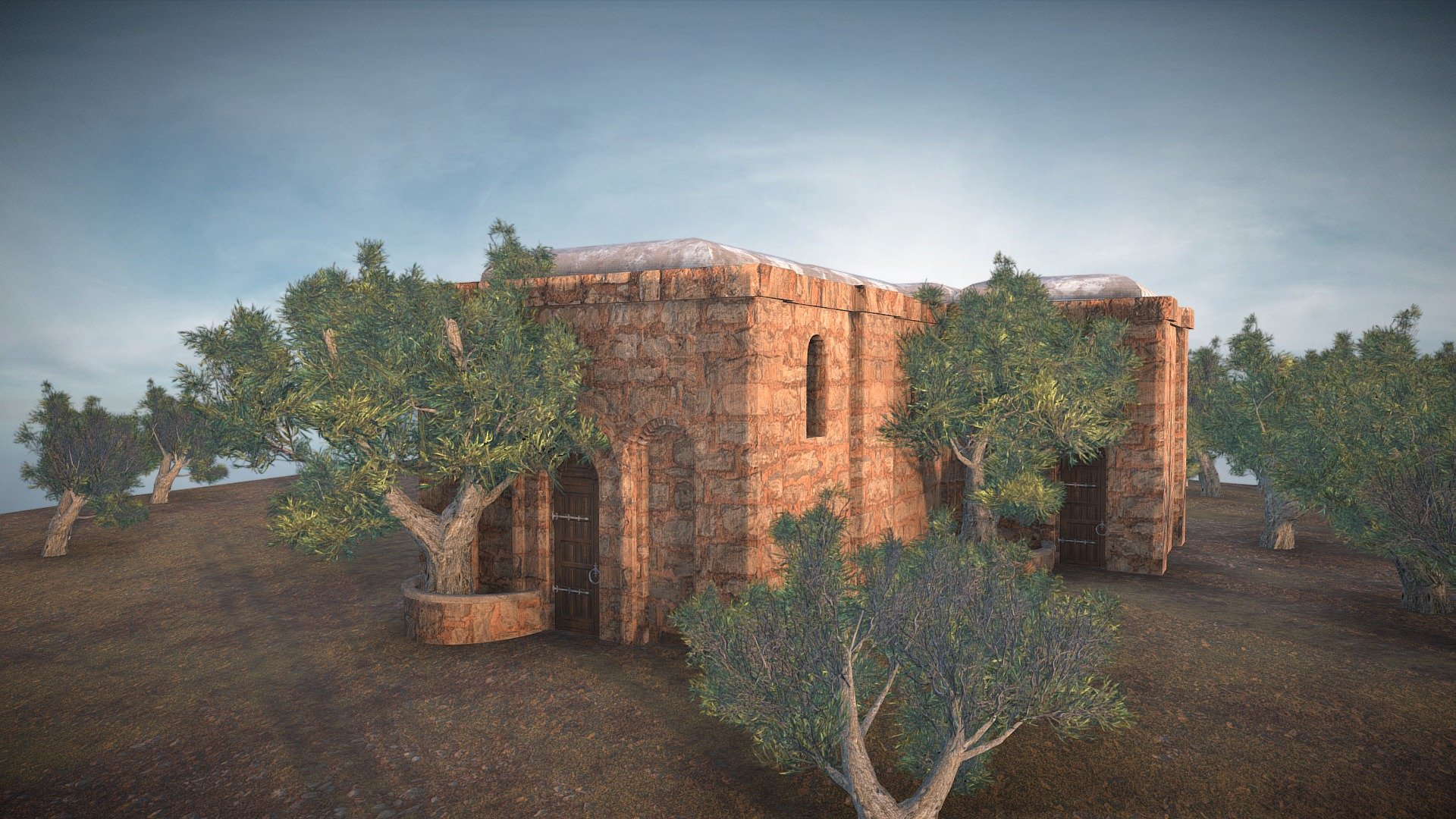Meryem Ana Evi — Sketchfab embed 3D viewer