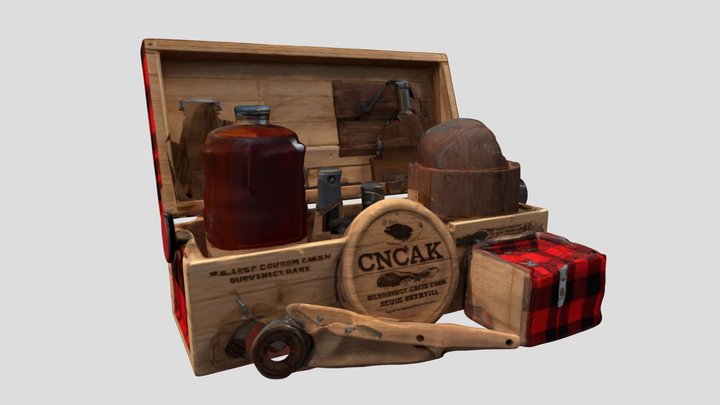 Canada Emergency Survival Kit – Modello 3D gratuito STL