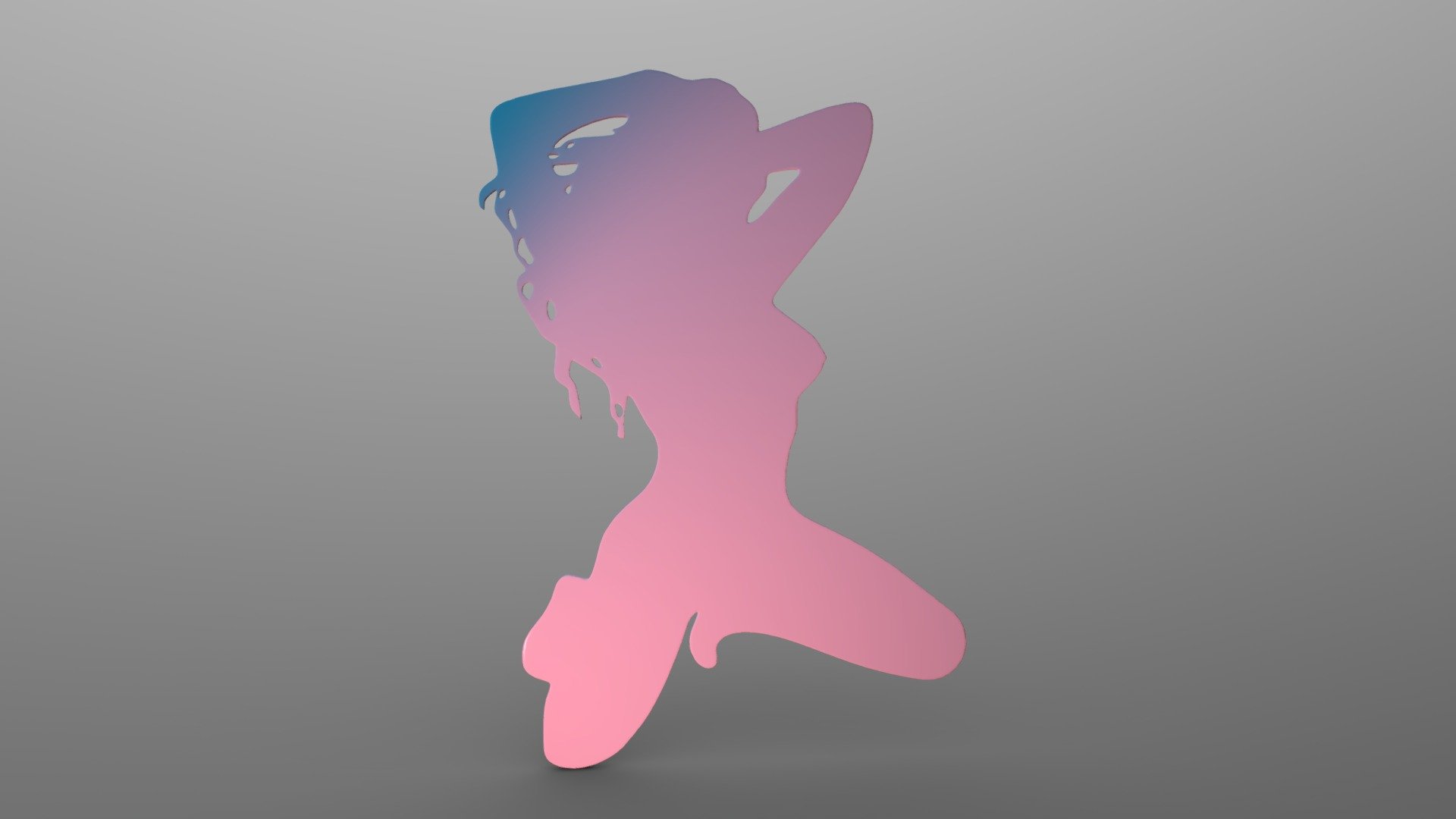 SEXY GIRL - WALL ART - Buy Royalty Free 3D model by yogi_sandhi ...