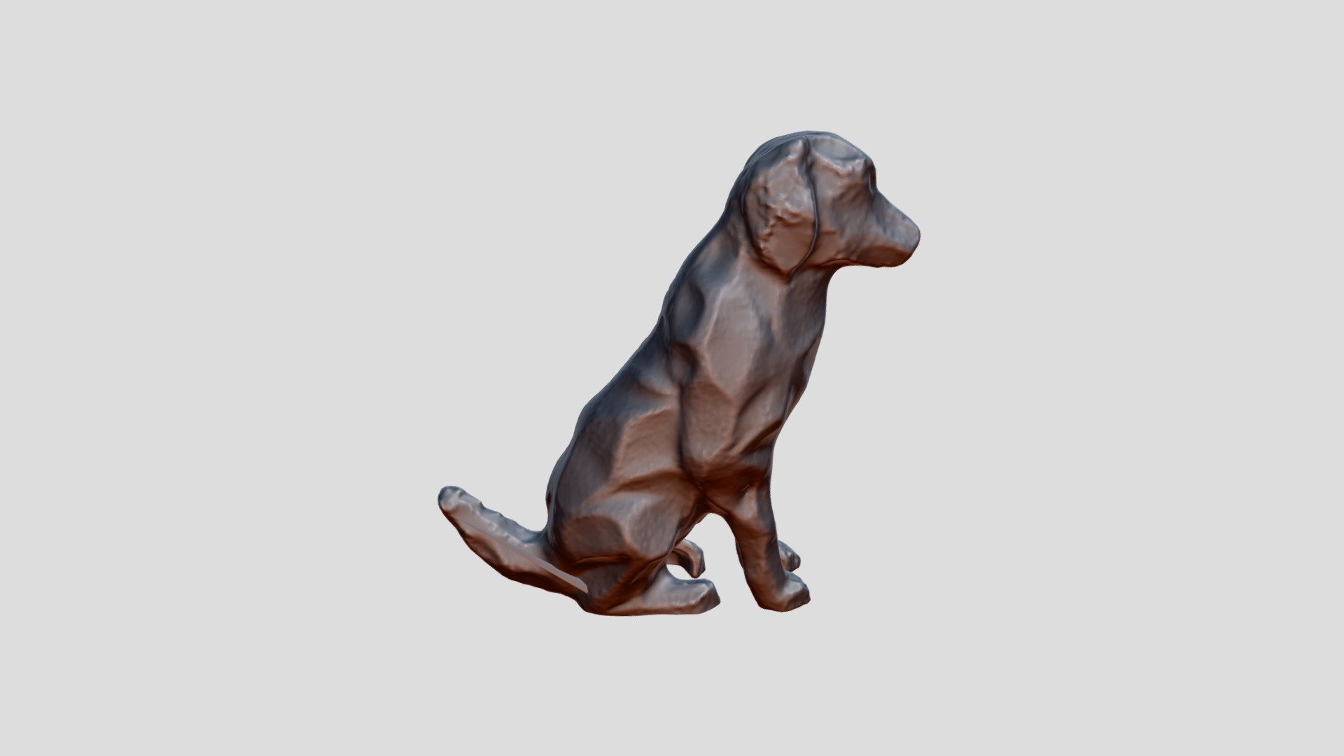 Dog Statue - Download Free 3D model by dlinn [d93dc32] - Sketchfab