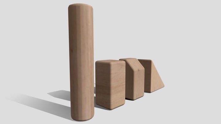 Unit Blocks 3D Model