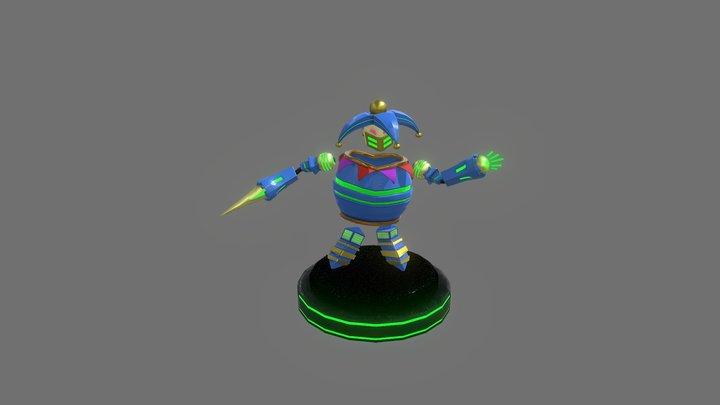 Joker Knight 3D Model