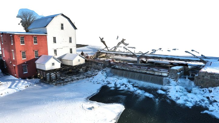 Phelps Mill - Otter Tail County, Minnesota 3D Model