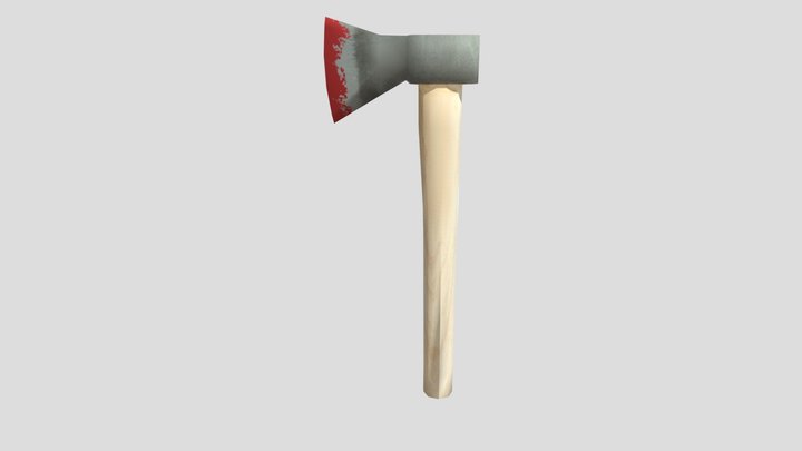 Bloody axe 3D Model