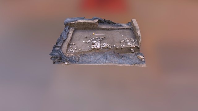 Exposed Middle Archaic thermal appliance 3D Model