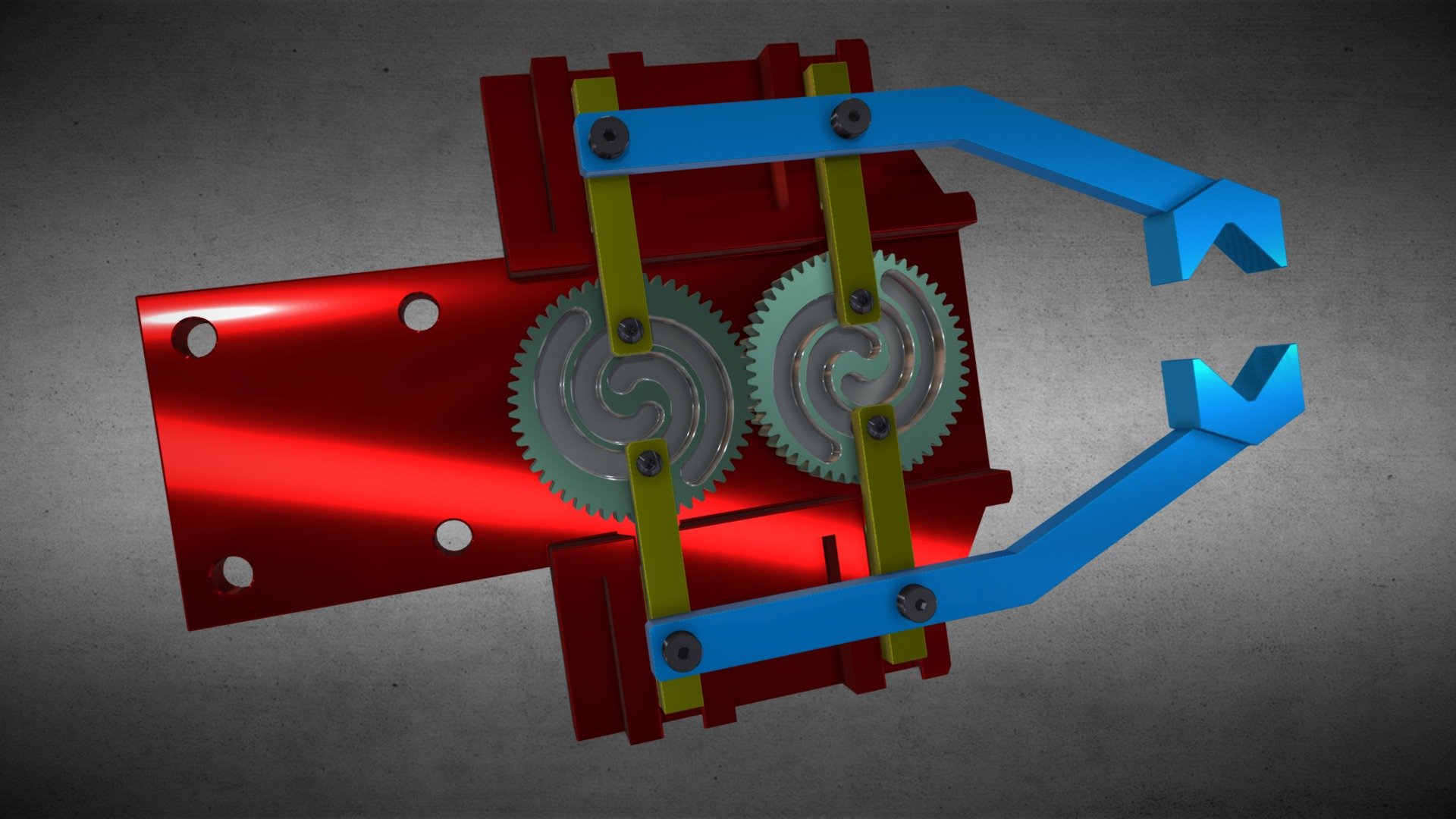 Spiral Actuator Gripper Mechanism