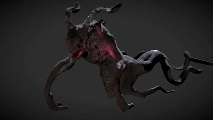 Ghost Rabbit (substance test) 3D Model