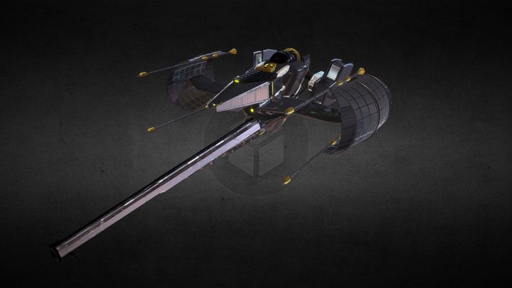 battle satellite AP-506 3D Model