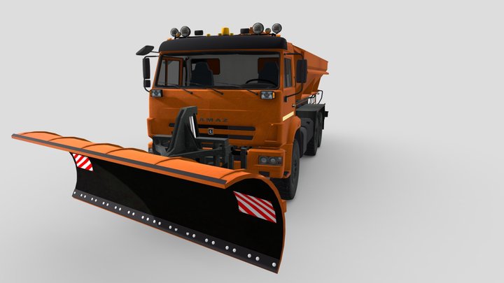 Kamaz-43118 3D Model