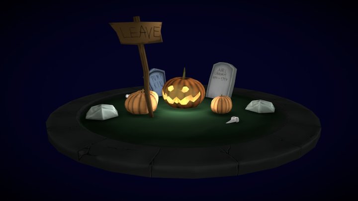 HAPPY HALOWEEN 3D Model