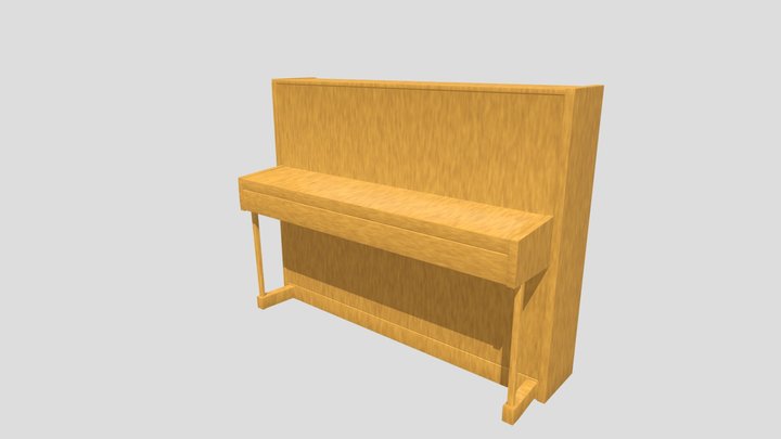 Piano / Піаніно 3D Model