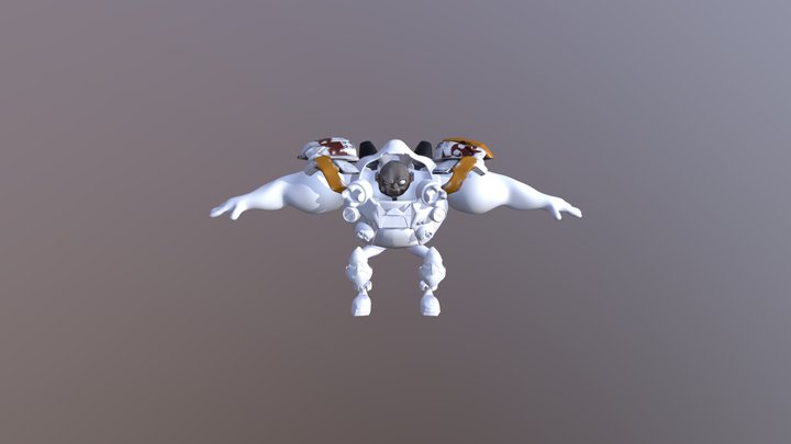 G-Locke: Cybernetic Gunner 3D Model