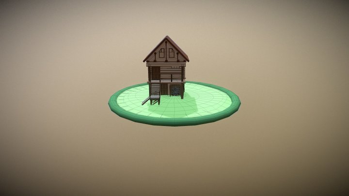 Cabin Of The Woods 3D Model