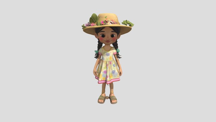 Personaje de album ilustrado – Gratis 3D-model STL