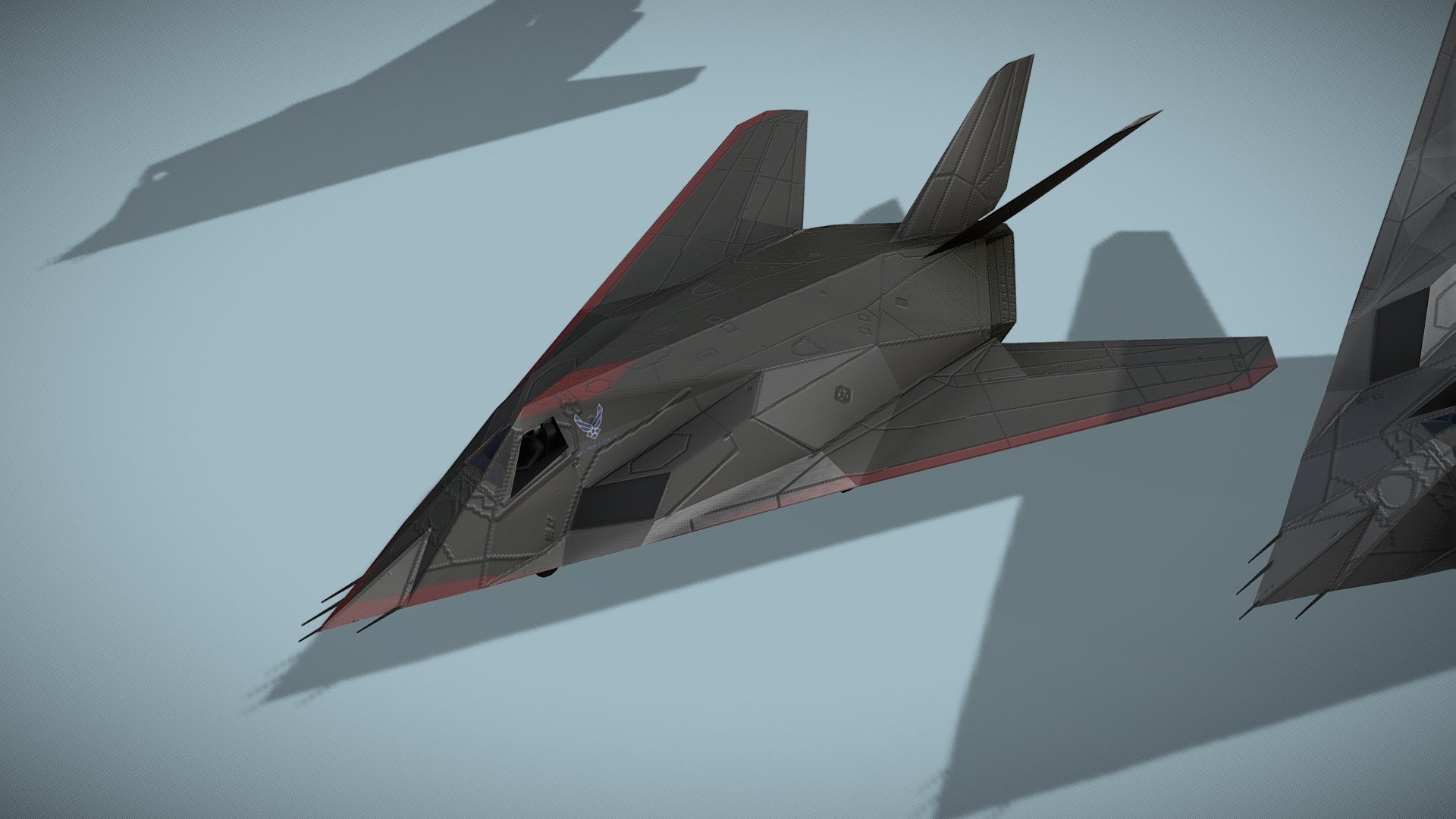 Lockheed F117 Nighthawk Buy Royalty Free 3D model by NETRUNNER_pl [d944c74] Sketchfab Store