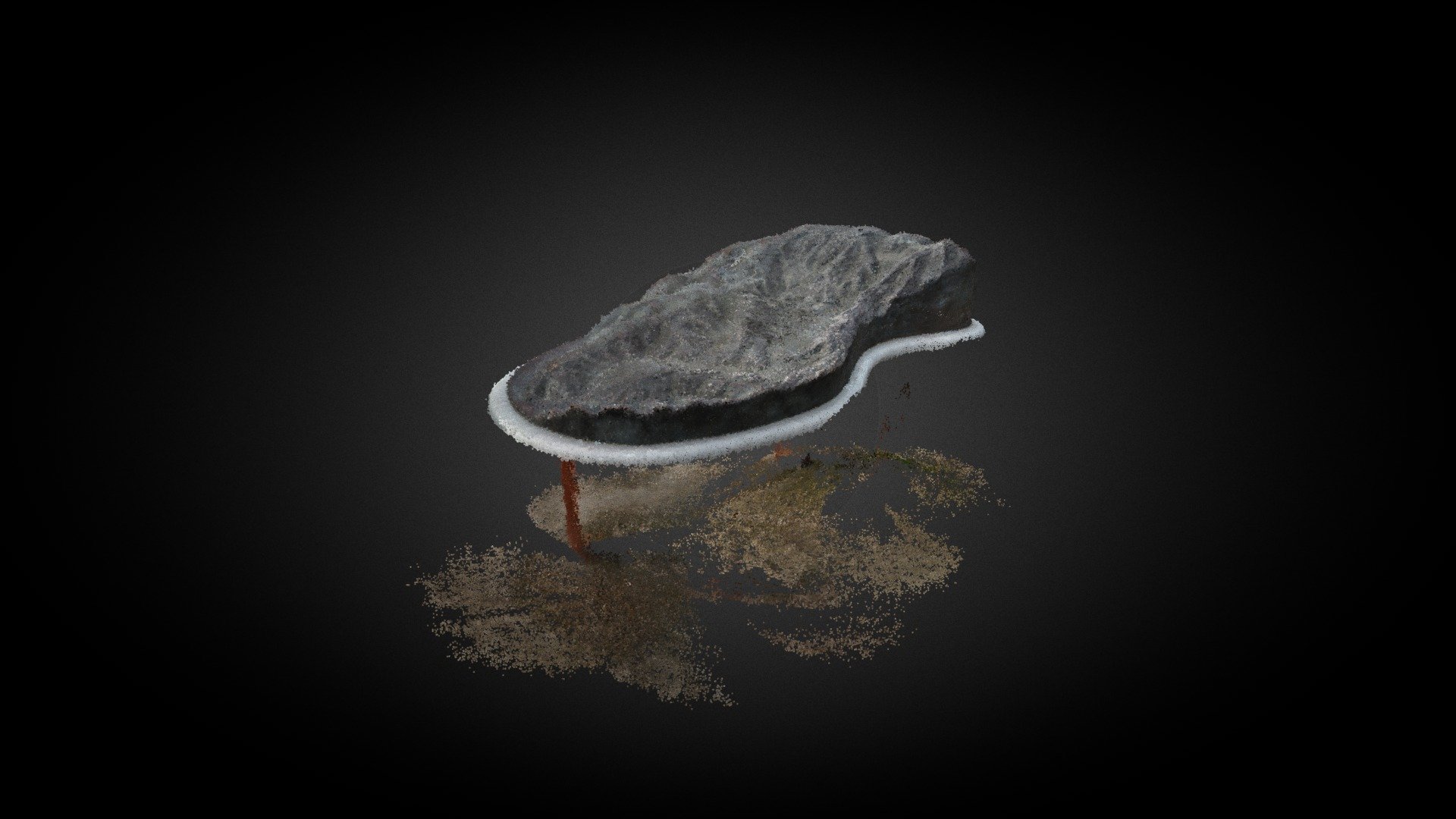 Muir Beach Stone Landscape Point Cloud