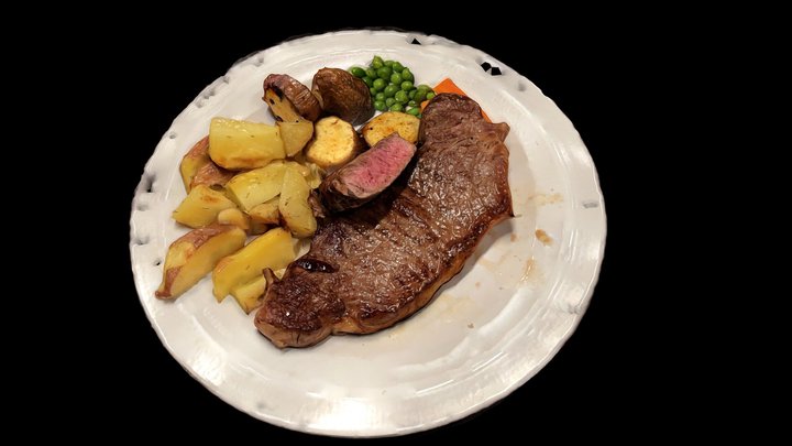 Steak & Potatoes (Scaniverse) – Modèle 3D gratuit STL