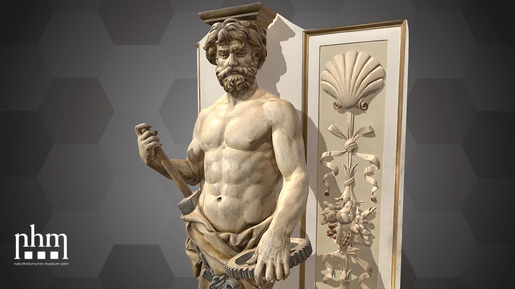 Figure embodying the element "Iron"
