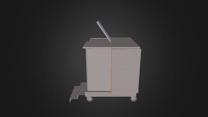 Le Cube Musique 3D Model