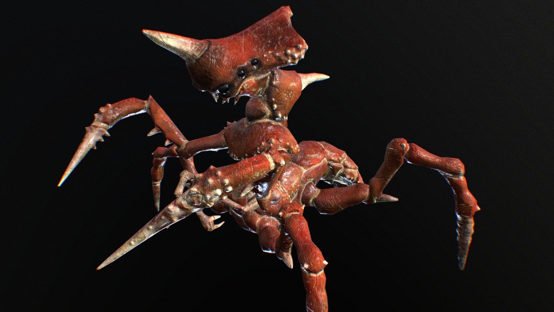 Arthropodic Crab Monster Creature