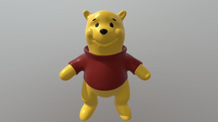 Winnie The Pooh 3D Model