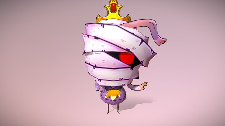 mummy Chicken 3D Model